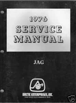 1976 Arctic Cat Snowmobile Jag Service Manual P/n 0153-089. Price: $42.89.
