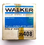 Walker Exhaust Systems Full Circle Clamp Car Truck 2 " 35408 New. Price: $6.99.