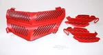 1998 Ski-doo Mach 700 CK3 Only 2,320 Miles Red Front Hood Screens Kit Used. Price: $64.95.