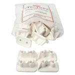 Stud Boy 2512-P1-WHT Super-lite Pro White Backers New. Price: $85.83.