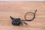 1996 Polaris Indy Lite 340 Left Handlebar Dimmer Switch Brake Lever Cable Used. Price: $49.00.
