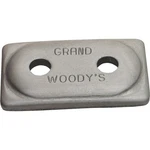 Woodys Double Grand Digger Support Plates Aluminum 250/PACK ADG-3775-250 New. Price: $515.88.