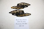 1998 Ski-doo Formula Iii 600 CK3 Front Lower Hood Shroud Set Used. Price: $14.20.