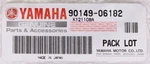 Qty Yamaha Genuine Screw 90149-06182-00 YZF-R6 FZ6 FZ1 V-star Raptor New. Price: $24.99.
