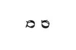 Polaris Vintage Nos Oem Snowmobile 3 Tong Clamps (2) 7080810 New. Price: $9.74.