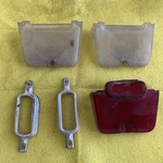 1962 Chevrolet Nova Vintage Tail Back Up Lens Set (5953465 / 5953466) Used. Price: $25.00.