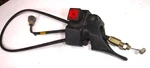Yamaha Sno-scoot Throttle Cable & Lever Stop Switch O142-3 Used. Price: $105.00.