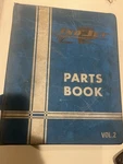 Sno Jet Parts Book Full Binder 1967-1972 Good Condition Used. Price: $160.00.