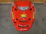 Polaris Hood Red 2003 Xc 800 2632521-293 #13006 Used. Price: $50.00.