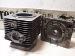 Hirth 493 500 Snowmobile Engine Chrome Cylinder W. Head 222R1 Chaparral Rupp Cat Used. Price: $55.00.