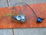 1978 Ski Doo Olympique 340 Carb,throttle Cable,throttle Housing Used. Price: $80.00.