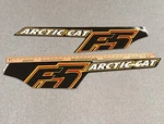 Lot Of Arctic Oem Rh Lh Side Hood Decal - 2003 Firecat F5 Black New. Price: $99.99.