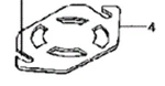 Qty 4 2002-2009 Honda Shim Mount 1.0MM Aquatrax F-12 F-15 50208-HW1-680 New. Price: $24.99.