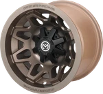Moose Racing 0230-1190 416X Wheel 15X7 4/110 5+2 Bronze New. Price: $163.95.