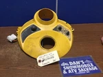 Dash Console Center Cover Yellow # 517302378 Ski-doo 2000 Mxz 600 Snowmobile Used. Price: $20.69.