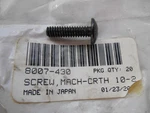 Nos Arctic Cat Oem Mach-crth 10-24X.75 Screw 8007-430 New. Price: $9.99.