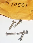 Polaris Pure Oem Nos Snowmobile Atv Pwc Bolt Pack Of Five 7510501 New. Price: $7.89.
