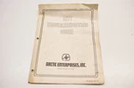 Oem Arctic Cat 0153-179 1977 Troubleshooting Guide Used. Price: $11.04.