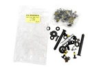 Brp 80402068 Front Half Axles Hardware Kit Black Screws Clips Washers Set New. Price: $24.99.