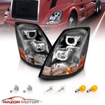 For 2004-2017 Volvo Vn/vnl Commercial Truck Projector Led Bar Chrome Headlights New. Price: $345.68.