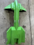 Oem Arctic Firecat Green Skid Plate 2639-583 New. Price: $199.99.