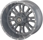 Moose Racing 14X8 4/136 399X Wheels Gray 0230-1123 New. Price: $123.95.