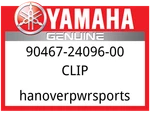 Yamaha Oem Part 90467-24096-00 Clip New. Price: $9.49.