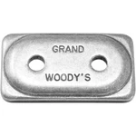 Woodys Two-hole Natural Double Grand Digger Support Plates Pk (ADG-3775-250) New. Price: $473.59.