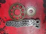 Skidoo Renegade 850 Xrs Mxz 900 Adrenaline 18-24 Oem Chain Gears 45T 25T Used. Price: $94.99.