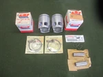 Yamaha Rd 250 73 74 75 Pistons And Rings Set Nos 361-11631-02-96 361-11610-02-00 New. Price: $220.15.
