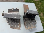 Vintage Arctic Cat Snowmobile Footrests 0106-882 0106-883 '78 '80 Used. Price: $19.99.