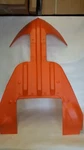 Arctic Cat Skid Plate 4639-569 Orange F5, F570, F6, F8, F1000, Lynx And Lt New. Price: $125.00.