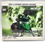 2007 Arctic Cat 4-STROKE Service Manual Cd Compact Disc P/n 2257-769 Used. Price: $10.49.