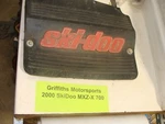 2000 Ski Doo Mxzx 440 700 Rear Snowflap Straps Mud Race Used. Price: $58.00.