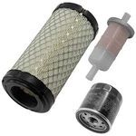 Caltric 11013-1290 Air Filter Kit For Kawasaki Mule 3010 KAF620 2001-2008 New. Price: $23.00.