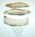 1997 Yamaha Vmax Xtc 600 Right Left Hood Louver Screen Vents Covers Used. Price: $14.20.