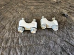 #A387 2001 Yamaha Warrior 2X4 Handlebar Clamps 8K1-23814-00-00 Used. Price: $14.00.