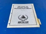 1991 Arctic Cat Cheetah Touring Snomo Printed Parts Manual Original Book Used. Price: $7.19.