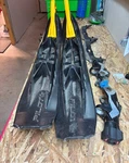 18 Ski-doo Mxz 850 Blizzard Snowmobile Pilot Ts Adjustable Skis Set & Wear Bars Used. Price: $299.99.