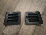 Arctic Cat Snowmobile 1606-044 & 1606-045 Black Air Intake Vents Used. Price: $16.00.