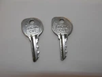 Arctic Cat Ignition Key B (pair) Part 0109-353 Used. Price: $9.95.