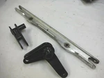 Oem 2001 Arctic Mountain Cat 800 Steering Idler Arm Drag Link Set B45-84 Used. Price: $45.00.