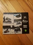 1975 Arctic Cat Pantera Operator's Manual 2254-034 Used. Price: $8.00.