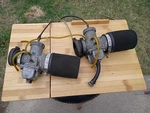 1996 Ski Doo Formula Z 583 Oem Carburetors+ Extras Used. Price: $150.00.