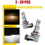 Auxito 9145 H10 9140 Led Fog Driving Light Bulb 3400LM White 6500K 40W 2-20PCS New. Price: $18.33.