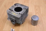 1981 Yamaha Enticer ET300 Left Pto Cylinder Jug With Piston Used. Price: $69.00.