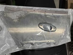 Arctic Cat Snowmobile Bellypan,center-stamped 0607-983, Oem New. Price: $69.99.