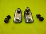 02 MXZ800 Renegade Bumper Hood Hinge Brackets Nuts Bolts Used. Price: $9.49.