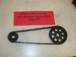 1977 Scorpion 440 Range Whip Sting Cuyuna Drive Chain Sprocket Gear Set 20T 38T Used. Price: $74.00.