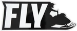 Fly Racing New- 45" Snow 2021 Sticker Rider. Price: $25.20.